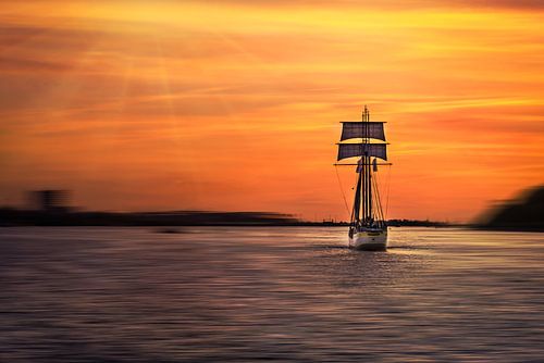 Einde van de havenverjaardag - naar huis varen