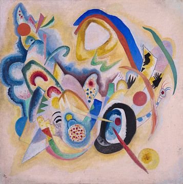 Compositie in geel, Wassily Kandinsky