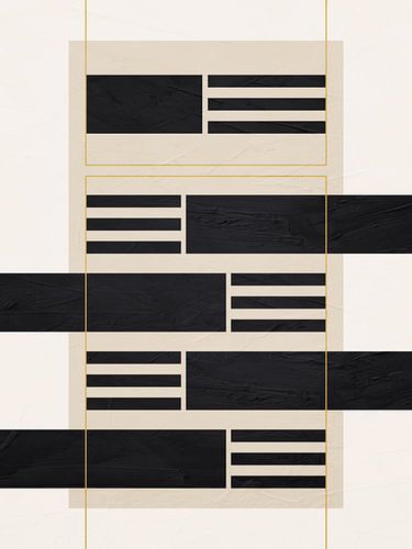 Hedendaagse abstracte geometrische kunst