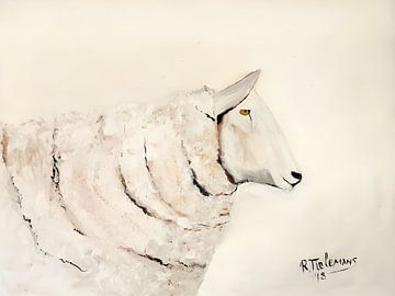 Sheep by Rita Tielemans Kunst