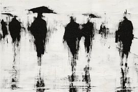 Umbrella Silhouettes by Chromatic Storm Studio