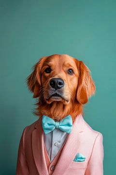 Golden Retriever by Poster Art Shop