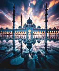Mosque in the morning light