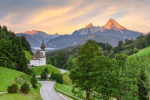 Maria Gern und Watzmann in Berchtesgaden