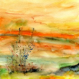 Softly Landscape von Claudia Gründler