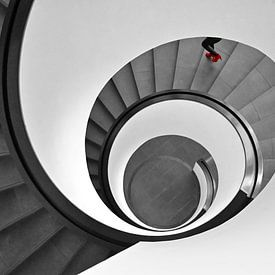 Red Steps in Motion by artpictures.de