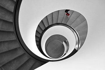 Red Steps in Motion by artpictures.de