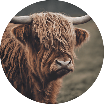 Schotse Hooglander - Scottish Highlander (Ultra HD) van Michiel de Ruiter