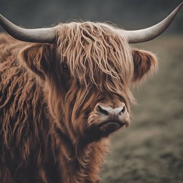 Schotse Hooglander - Scottish Highlander (Ultra HD) van Michiel de Ruiter
