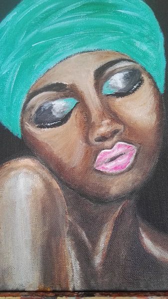 Een mooie Afrikaanse vrouw von Kirsten Bruijnes