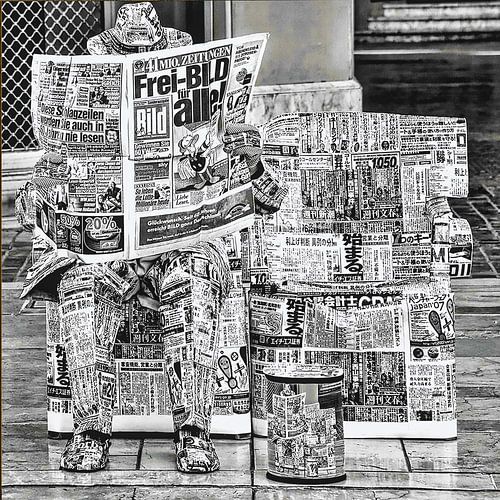 FREI-BILD ZEITUNGSMANN fascinating visual effect FREI-BILD ZEITUNGSMANN fascinating visual effect t