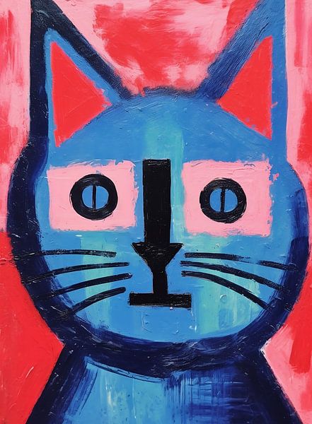 Abstracte Kat van Dunto Venaar