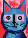 Abstracte Kat van Dunto Venaar thumbnail