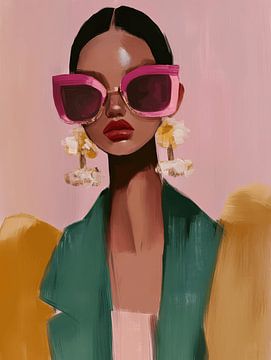 Bold in Pink by Carla Van Iersel