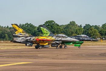 De X-Tiger en Dream Viper staan klaar om te vertrekken.