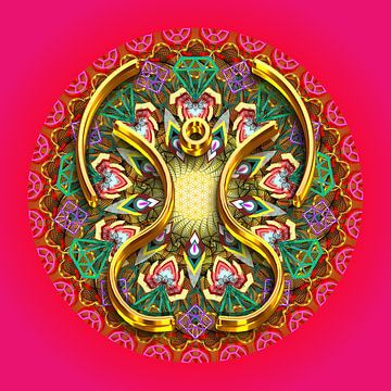 Crystal Mandala-DEVAR=Wish Fulfilment by SHANA-Lichtpionier