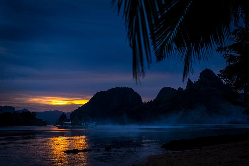 Sonnenaufgang von Corrine Ponsen