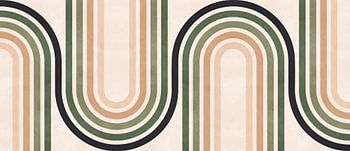 Boho-Linien und Kurven 3