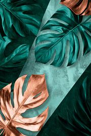 Leaf design green by Poster Art Shop