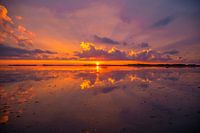 Noordsvaarder zonsondergang