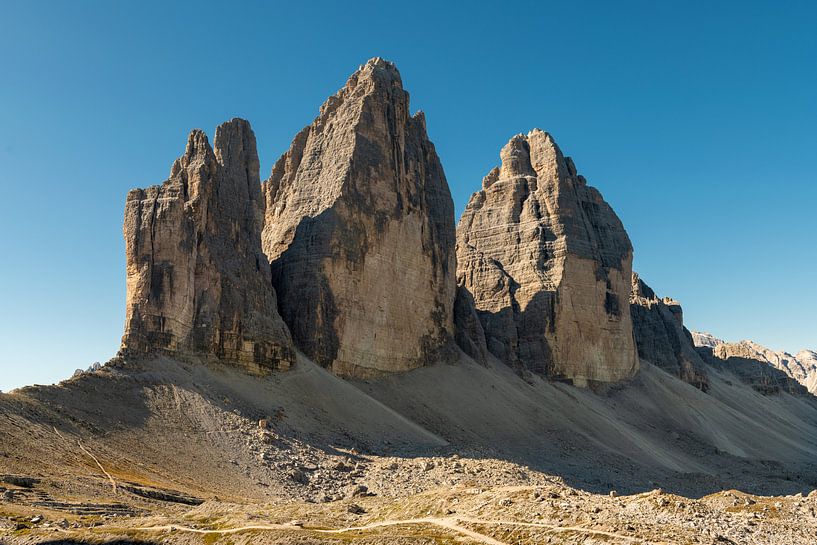 The three toppers, drei Zinnen by Gerry van Roosmalen