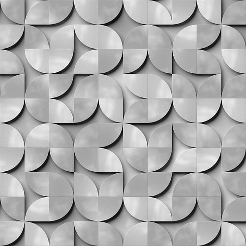 Betonnen tulpenbloesems