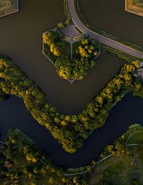 Naarden Vesting from the air by Theo van Veenendaal
