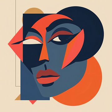 Abstract view with dynamic shapes