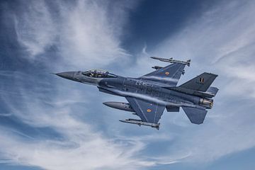 F 16 Fighting Falcon, Belgie. de FA 129 van Gert Hilbink