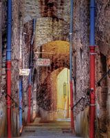 Ruelle colorée