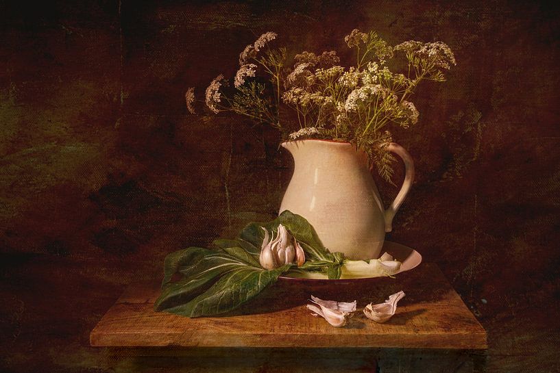 Still life cow parsley 2 Food Classic by Alie Ekkelenkamp