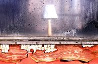 Trein - Vervallen restauratie met schemerlampje van Ans Houben thumbnail