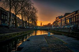 Weerdsluis op de koude winterochtend. van Verliefd op Utrecht