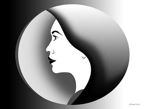 La femme à l'intérieur