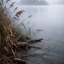 Een mistige ochtend aan de Staffelsee van Christina Bauer Photos