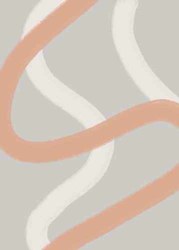 Lijnen in neutrale pastelkleuren nr. 1