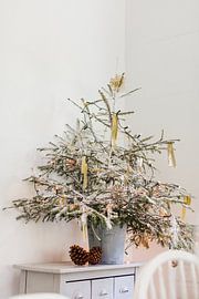 Winterlicht im Weihnachtshäuschen von Nienke van Denderen