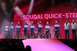 Soudal Quickstep at the start of the Giro 2023 by FreddyFinn