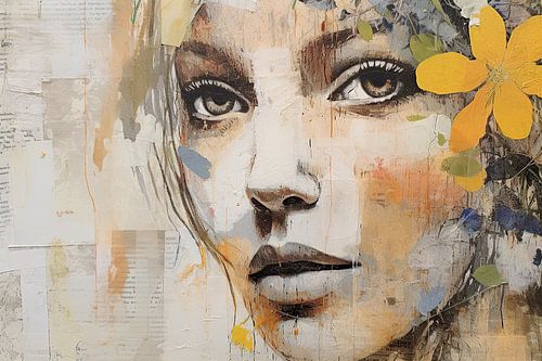 Sarah | Portrait Gemischte Medien