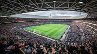 Kolkende Kuip tijdens Feyenoord-Ajax van Jeroen van Dam thumbnail