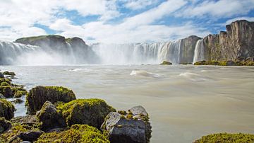 Godafoss IJsland van Menno Schaefer
