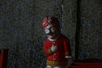 Close up figurine