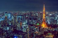 Tokio bei Nacht I von MADK Miniaturansicht
