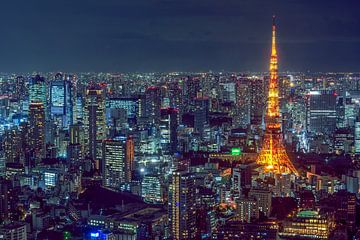 Tokyo at Night I by MADK