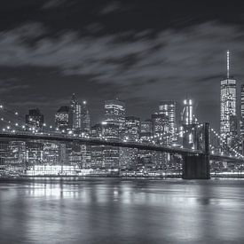 New York Skyline - Brooklyn Bridge 2016 (12) von Tux Photography