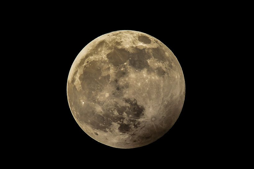 éclipse lunaire par Arie Jan van Termeij