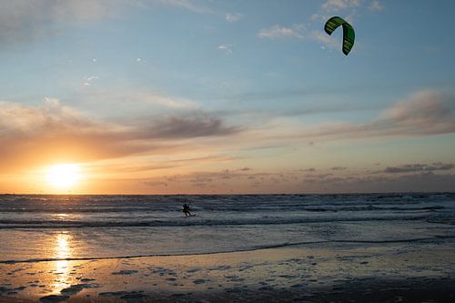 Plage de kitesurf Texel