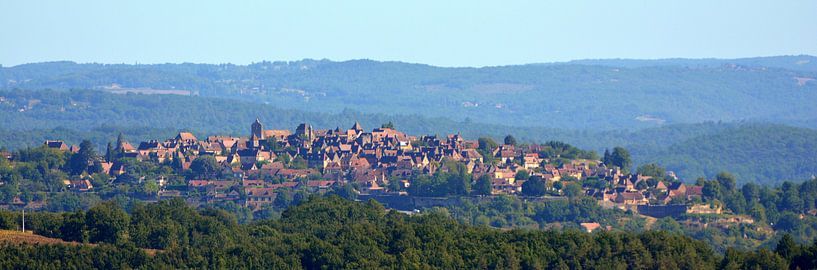 Domme in de Dordogne van Erwin Reinders