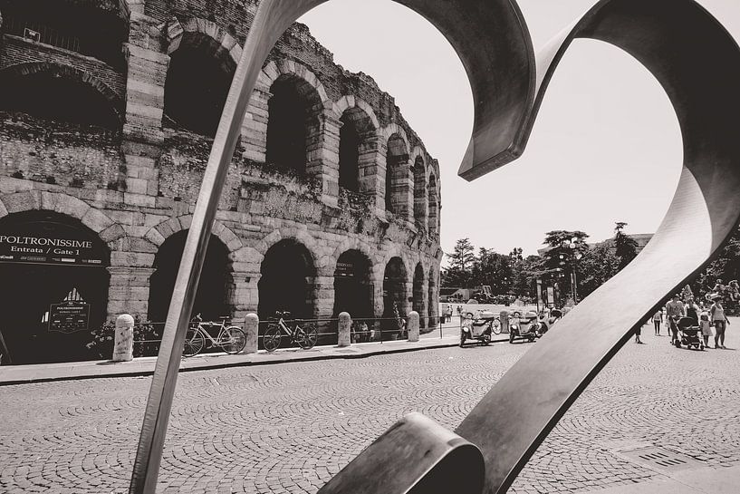 L'amphithéâtre romain de Vérone par Fotografiecor .nl