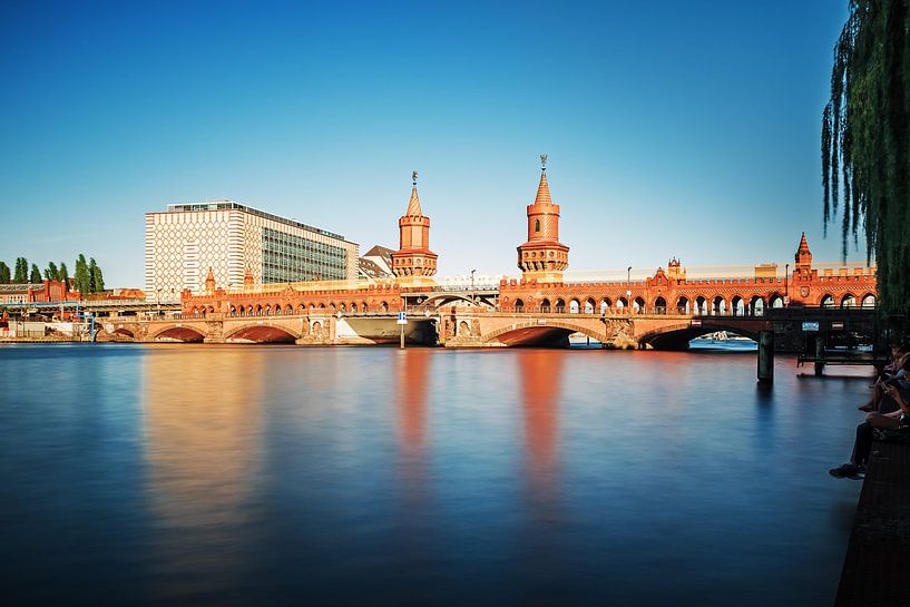 Langzeitbelichtung: Berlin – Oberbaumbrücke par Alexander Voss